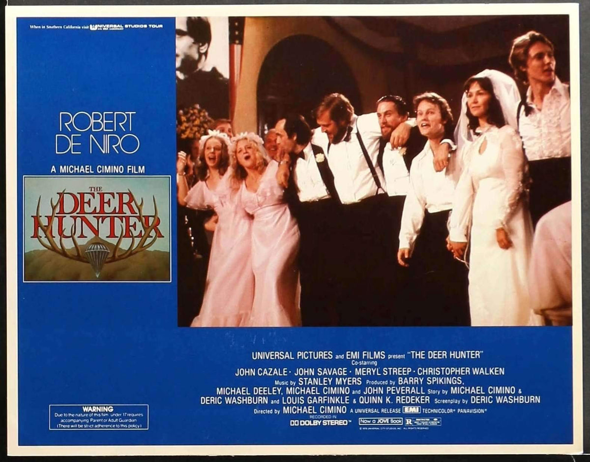 Deer Hunter (1978) Lobby Card original movie poster for sale at Original Film Art - Vintage Movie Posters