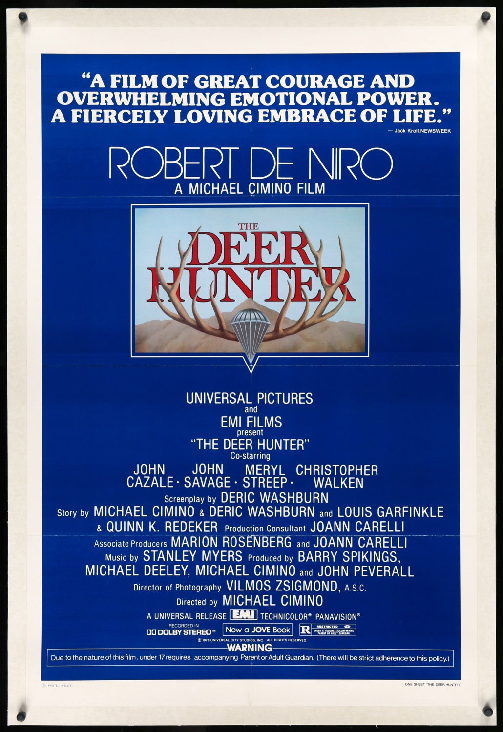 Deer Hunter (1978) original movie poster for sale at Original Film Art