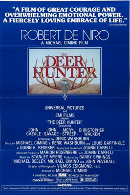Deer Hunter (1978) original movie poster for sale at Original Film Art - Vintage Movie Posters