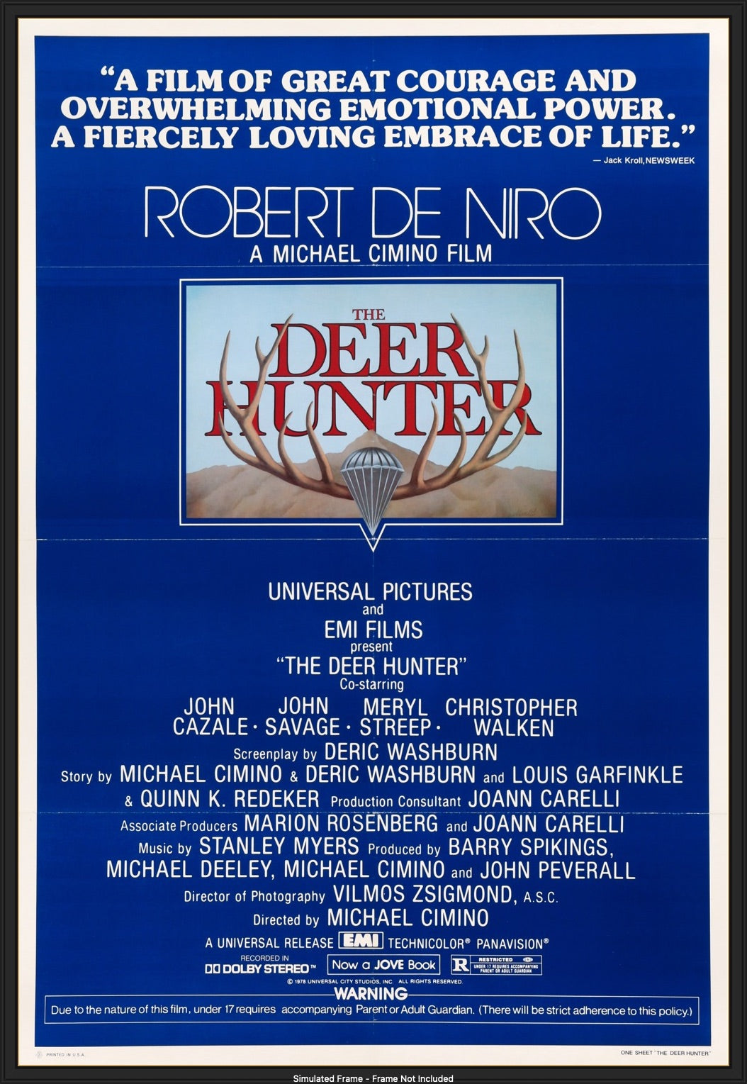 Deer Hunter (1978) original movie poster for sale at Original Film Art - Vintage Movie Posters