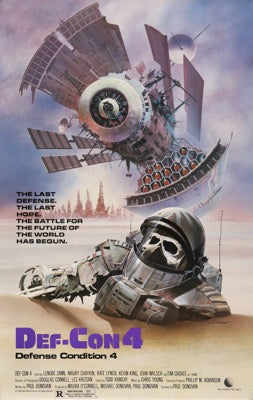 Def-Con 4 (1985) original movie poster for sale at Original Film Art - Vintage Movie Posters