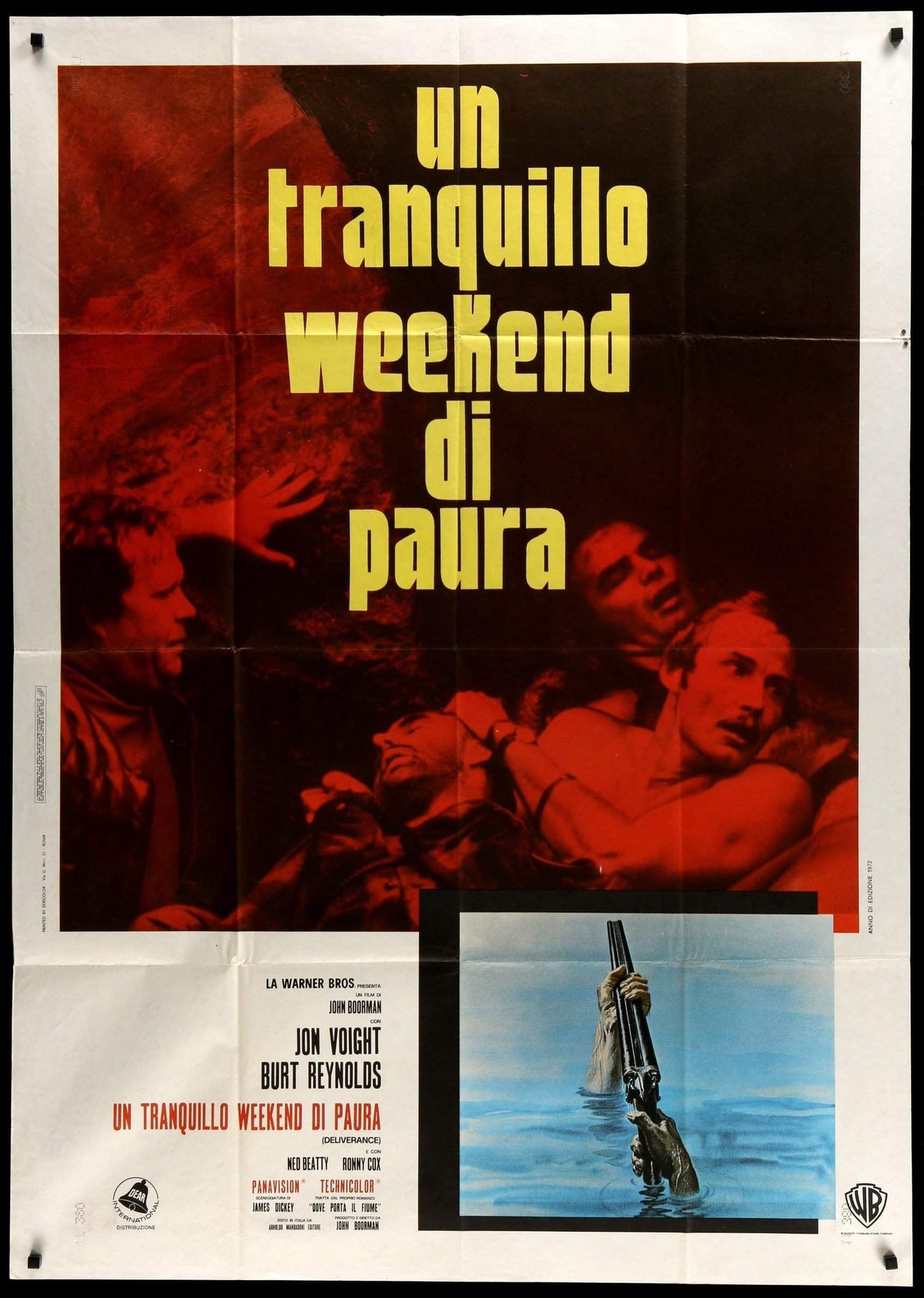 Deliverance (1972) original movie poster for sale at Original Film Art - Vintage Movie Posters
