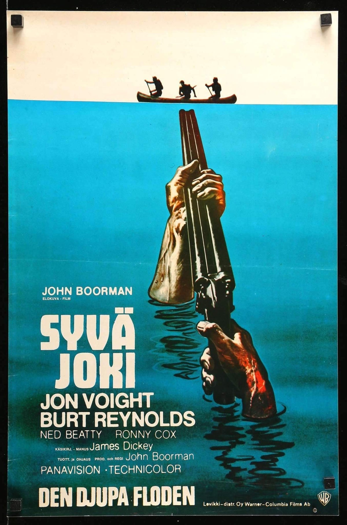 Deliverance (1972) original movie poster for sale at Original Film Art - Vintage Movie Posters