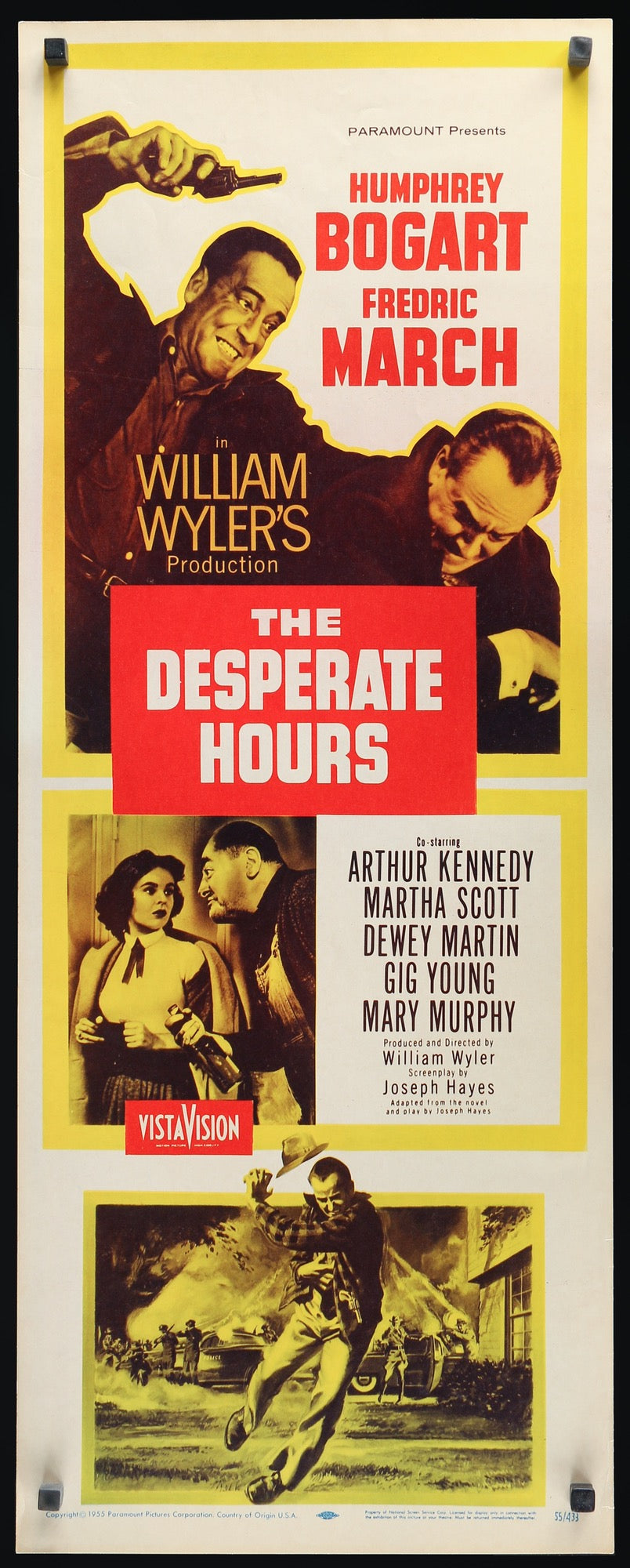 Desperate Hours (1955) original movie poster for sale at Original Film Art - Vintage Movie Posters