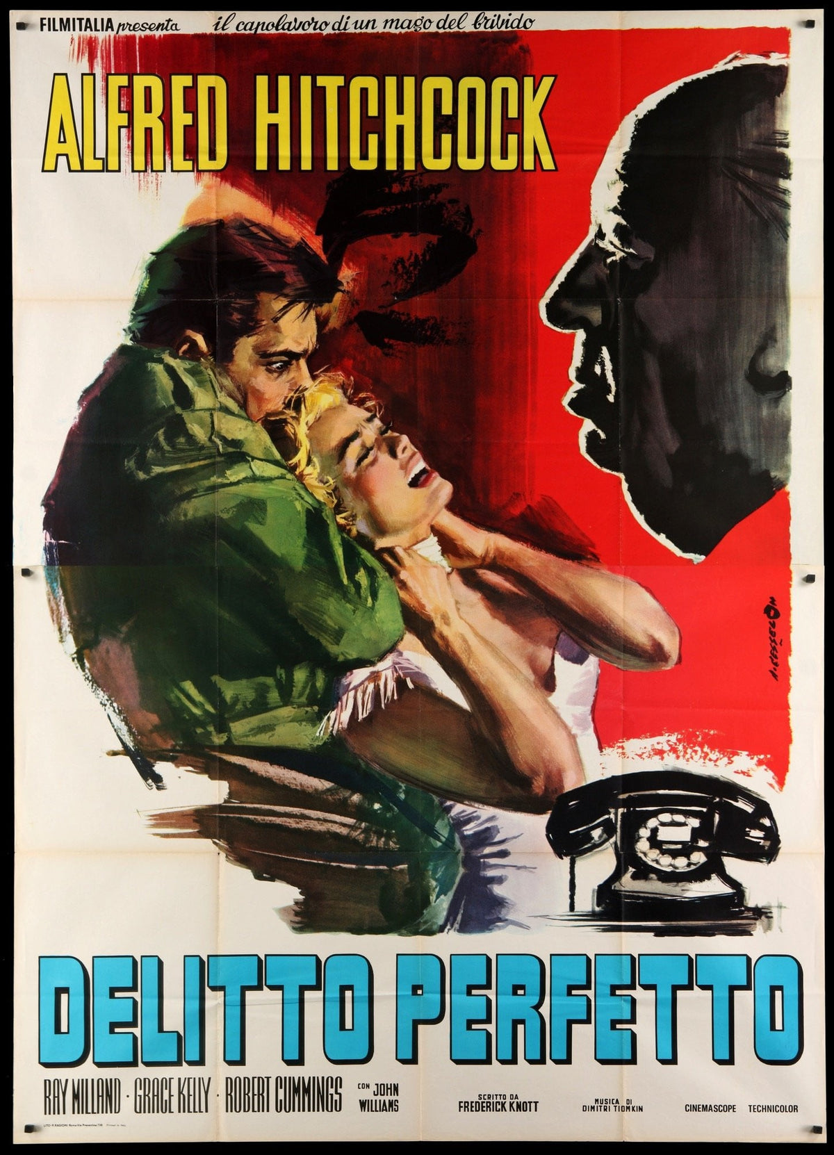 Dial M for Murder (1954) original movie poster for sale at Original Film Art - Vintage Movie Posters