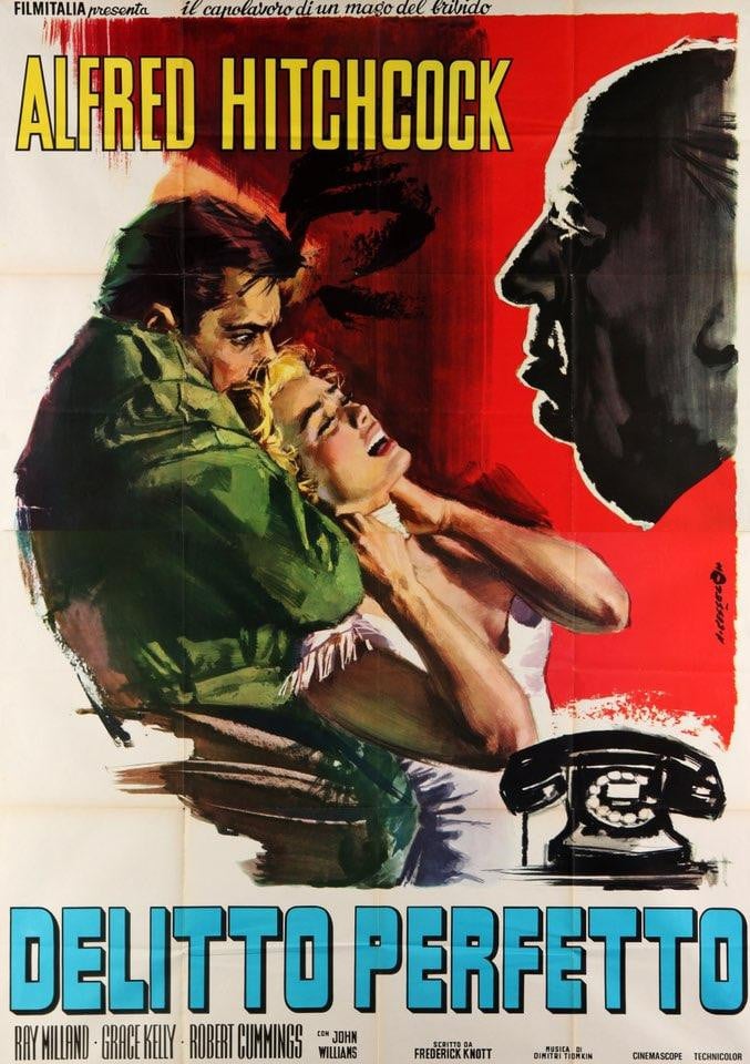 Dial M for Murder (1954) original movie poster for sale at Original Film Art - Vintage Movie Posters