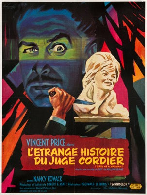 Diary of a Madman (1963) original movie poster for sale at Original Film Art - Vintage Movie Posters