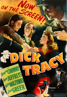 Dick Tracy (1945) original movie poster for sale at Original Film Art - Vintage Movie Posters