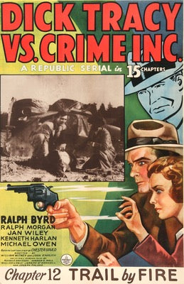 Dick Tracy vs. Crime, Inc. (1941) original movie poster for sale at Original Film Art