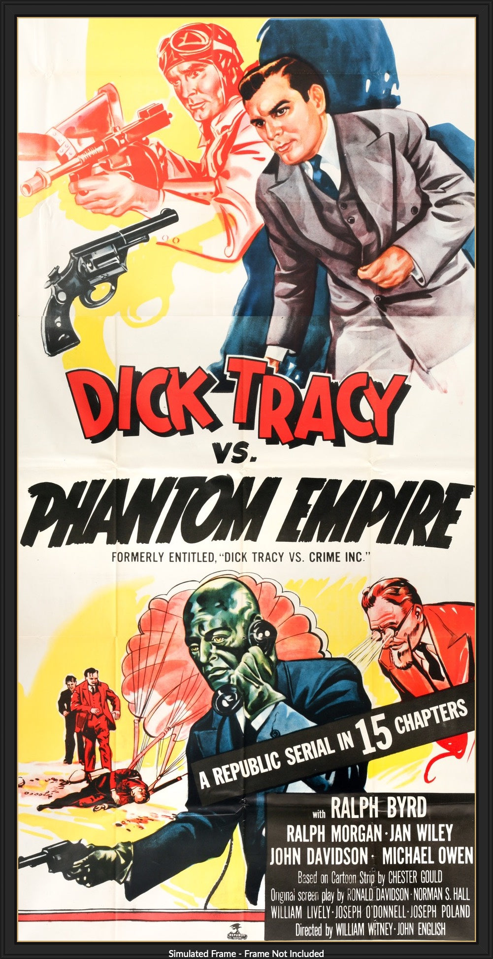 Dick Tracy vs. Crime, Inc. (1941) original movie poster for sale at Original Film Art - Vintage Movie Posters
