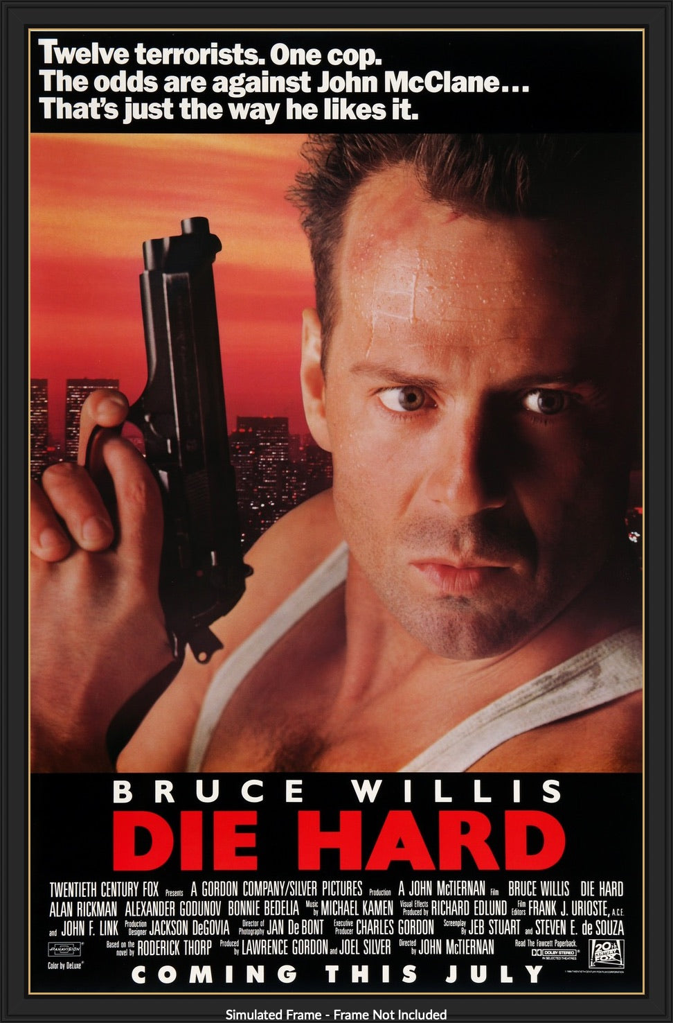 Die Hard (1988) original movie poster for sale at Original Film Art - Vintage Movie Posters