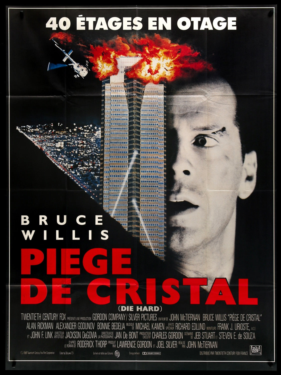 Die Hard (1988) original movie poster for sale at Original Film Art - Vintage Movie Posters