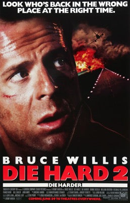 Die Hard 2 (1990) original movie poster for sale at Original Film Art - Vintage Movie Posters