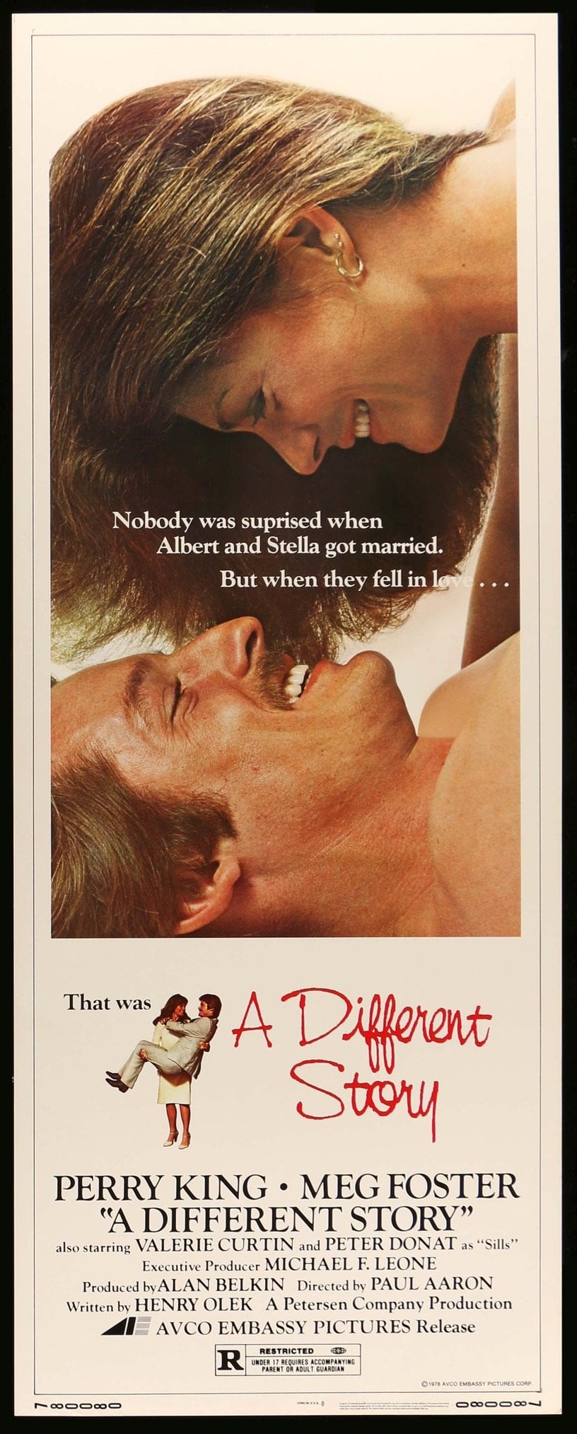 A Different Story (1978) original movie poster for sale at Original Film Art - Vintage Movie Posters