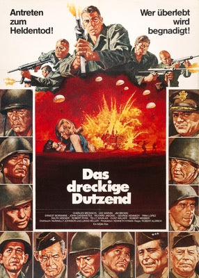 Dirty Dozen (1967) original movie poster for sale at Original Film Art - Vintage Movie Posters