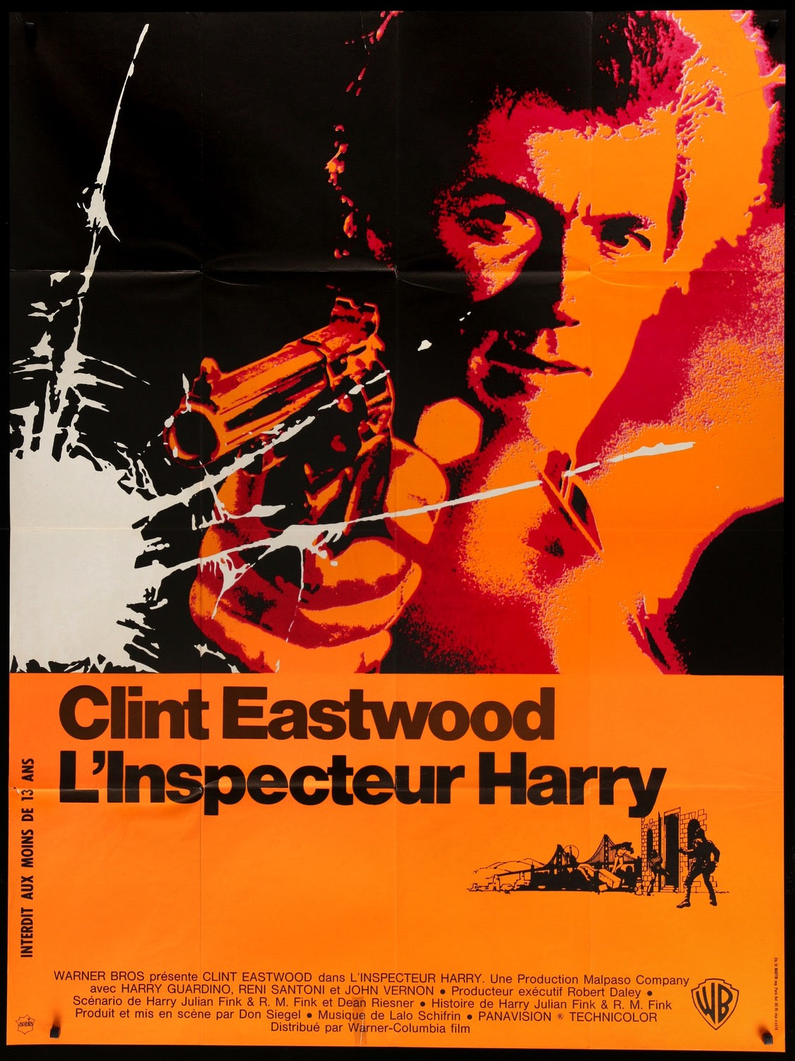 Dirty Harry (1971) original movie poster for sale at Original Film Art - Vintage Movie Posters
