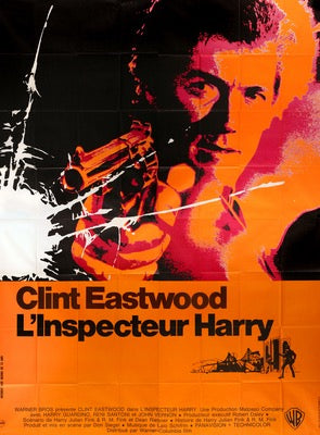 Dirty Harry (1971) original movie poster for sale at Original Film Art - Vintage Movie Posters