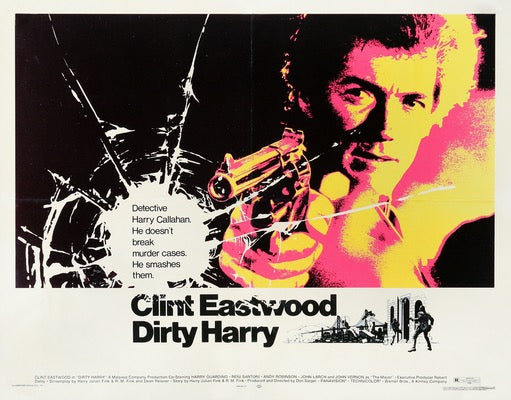 Dirty Harry (1971) original movie poster for sale at Original Film Art - Vintage Movie Posters