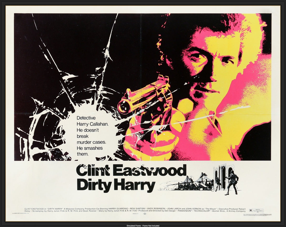 Dirty Harry (1971) original movie poster for sale at Original Film Art - Vintage Movie Posters