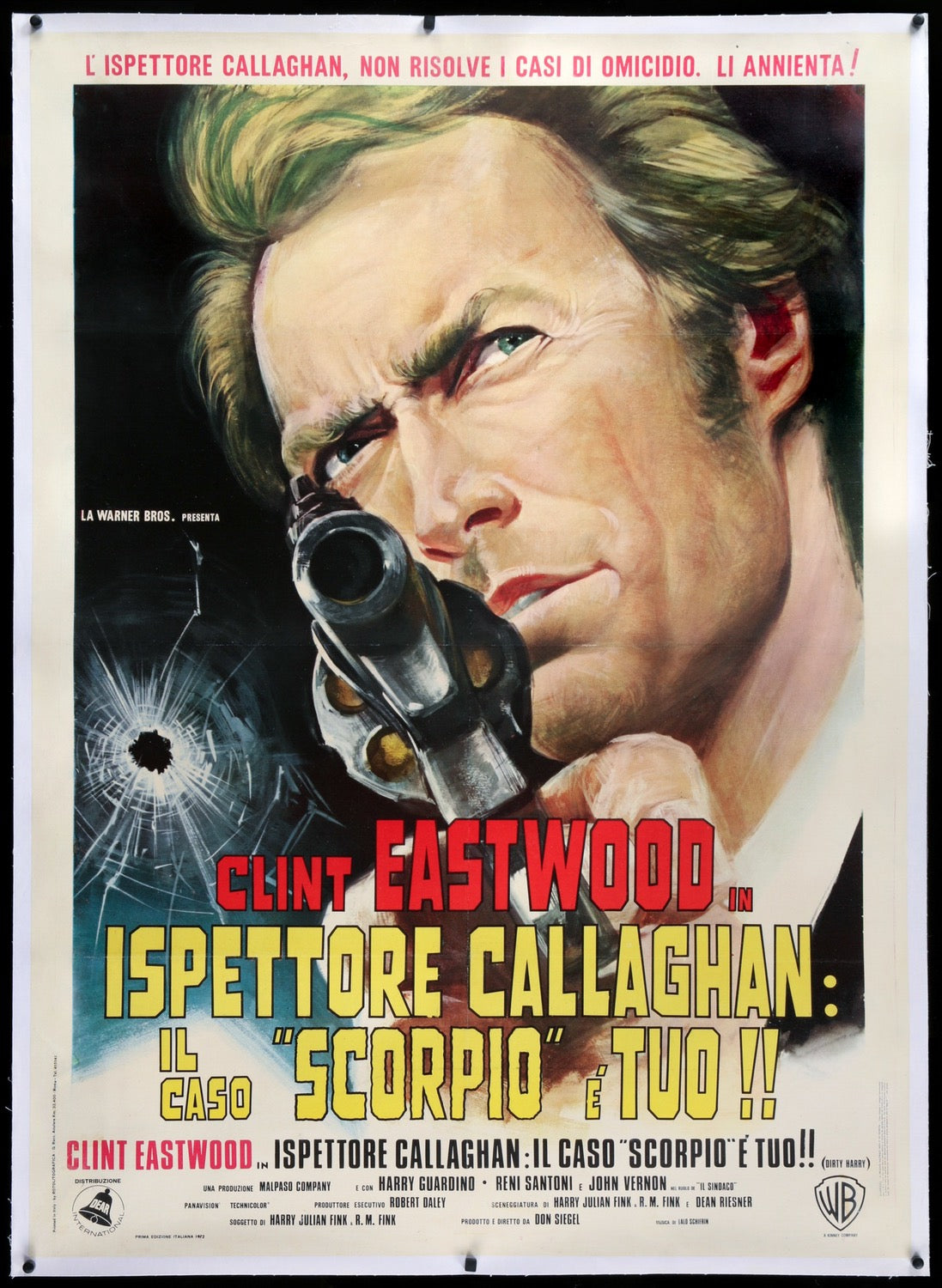 Dirty Harry (1971) original movie poster for sale at Original Film Art - Vintage Movie Posters