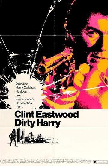 Dirty Harry (1971) original movie poster for sale at Original Film Art - Vintage Movie Posters