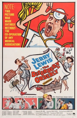 Disorderly Orderly (1965) original movie poster for sale at Original Film Art - Vintage Movie Posters