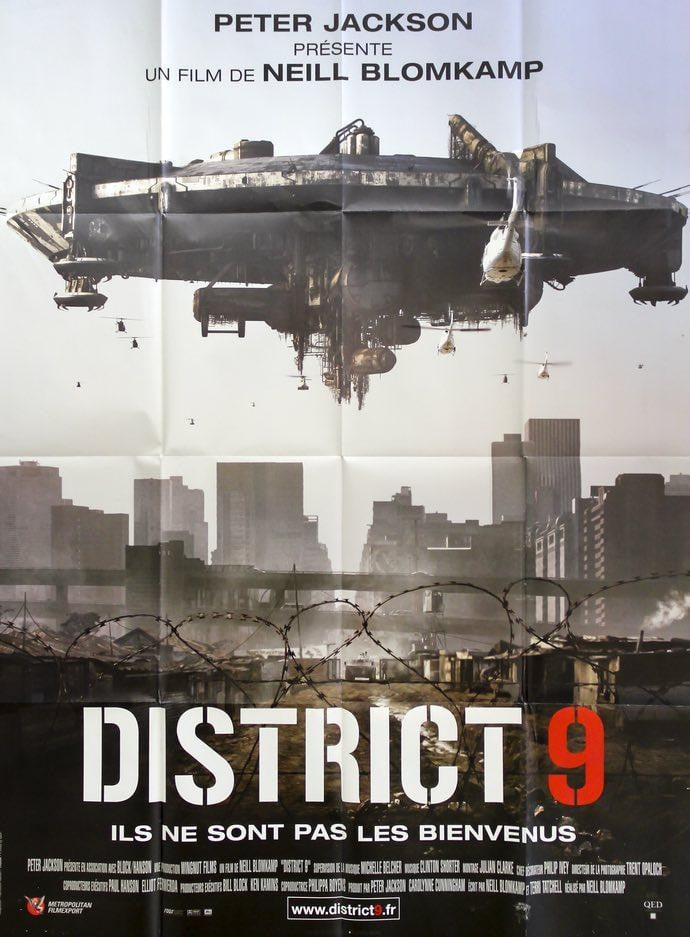District 9 (2009) original movie poster for sale at Original Film Art - Vintage Movie Posters