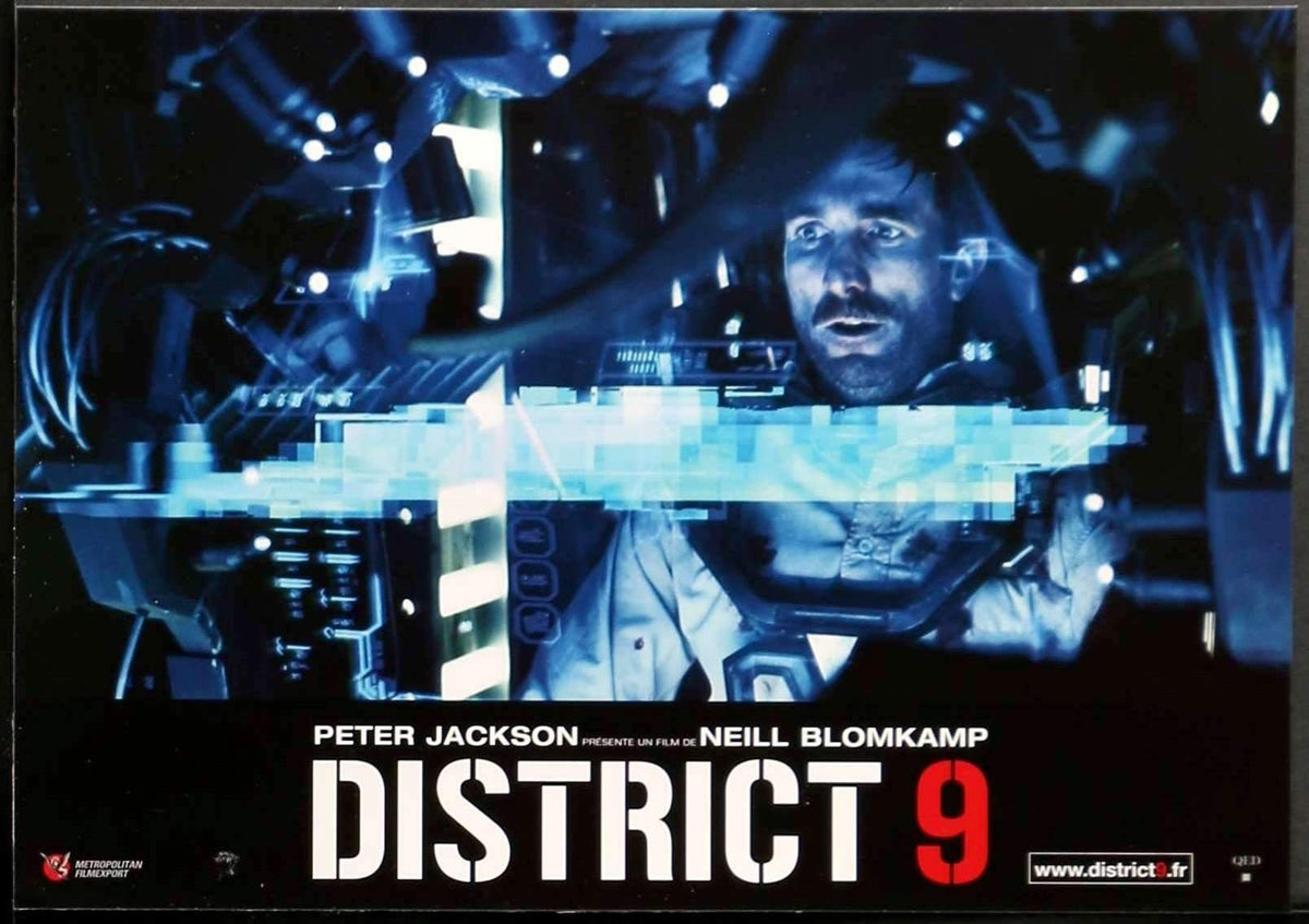 District 9 (2009) Lobby Card original movie poster for sale at Original Film Art - Vintage Movie Posters