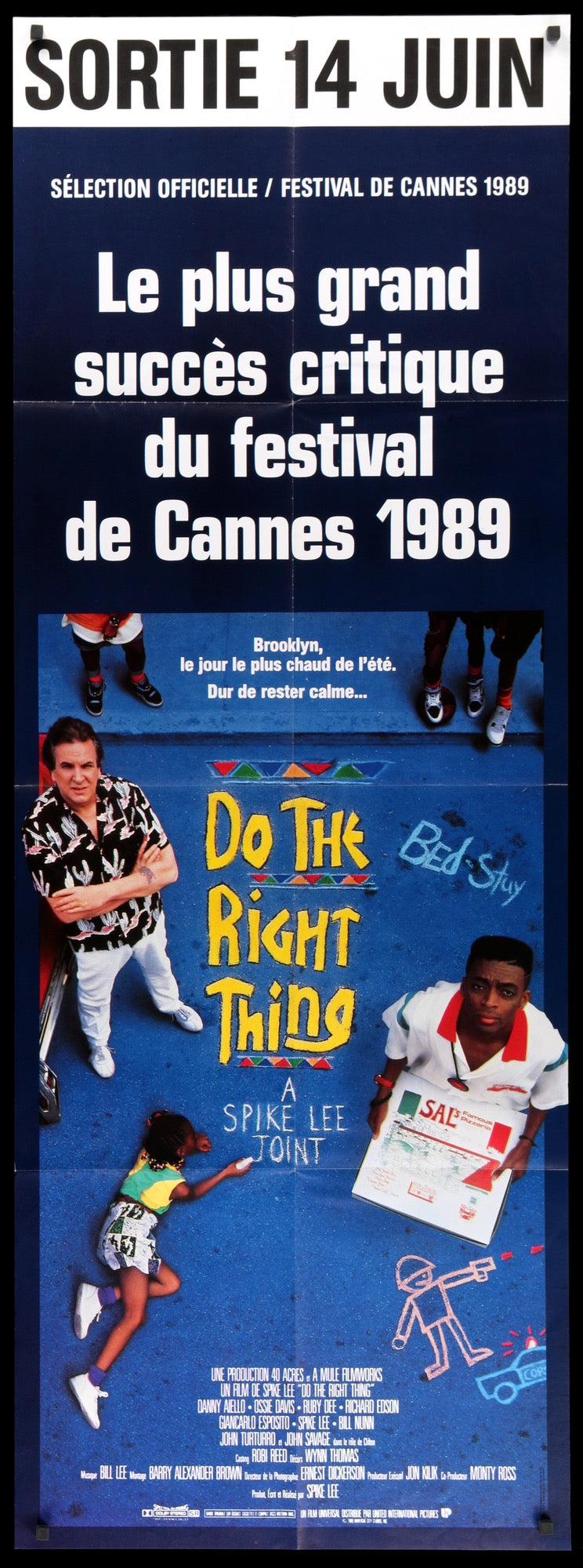 Do the Right Thing (1989) original movie poster for sale at Original Film Art - Vintage Movie Posters