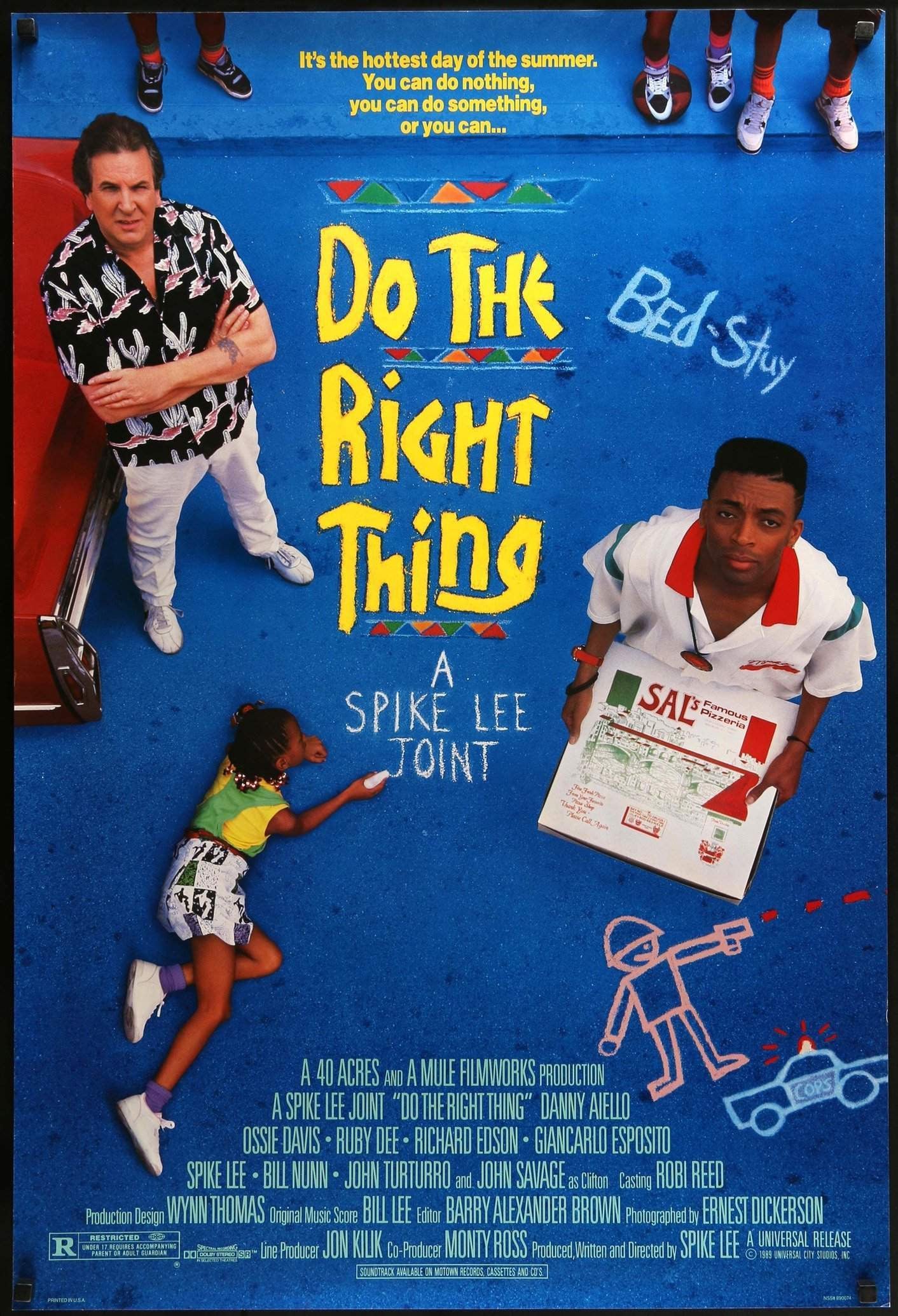 Do the Right Thing (1989) Original One-Sheet Movie Poster