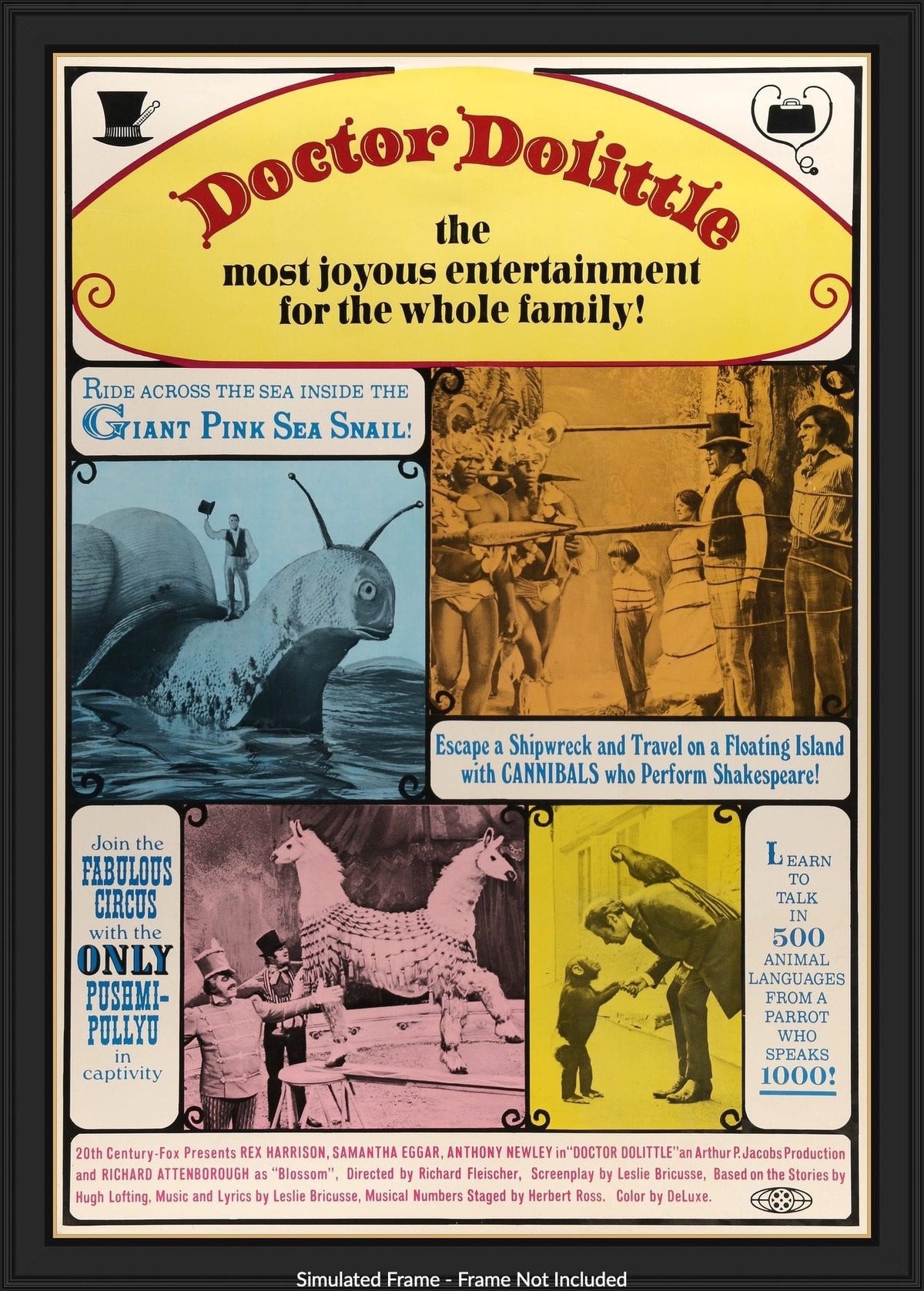 Doctor Dolittle (1967) original movie poster for sale at Original Film Art - Vintage Movie Posters