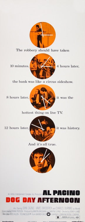 Dog Day Afternoon (1975) original movie poster for sale at Original Film Art - Vintage Movie Posters