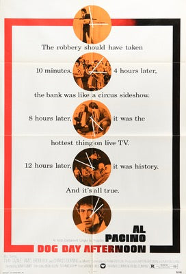 Dog Day Afternoon (1975) original movie poster for sale at Original Film Art - Vintage Movie Posters