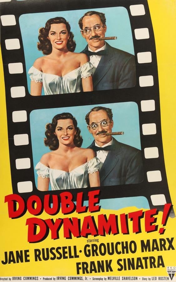 Double Dynamite (1951) original movie poster for sale at Original Film Art