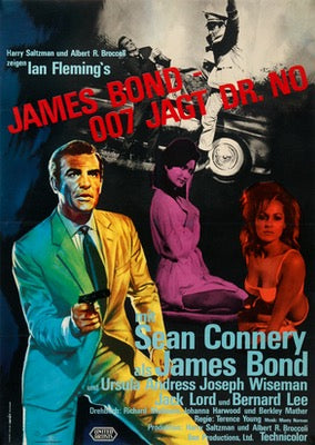 Dr. No (1962) original movie poster for sale at Original Film Art - Vintage Movie Posters