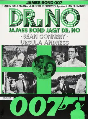 Dr. No (1962) original movie poster for sale at Original Film Art - Vintage Movie Posters