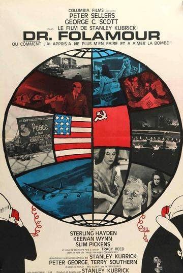 Dr. Strangelove or: How I Learned to Stop Worrying and Love the Bomb (1964) original movie poster for sale at Original Film Art - Vintage Movie Posters