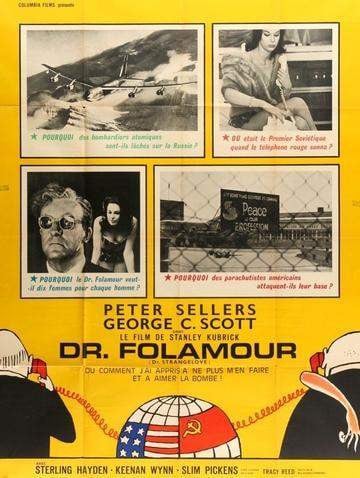 Dr. Strangelove or: How I Learned to Stop Worrying and Love the Bomb (1964) original movie poster for sale at Original Film Art - Vintage Movie Posters