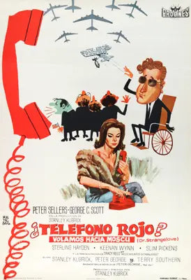Dr. Strangelove or: How I Learned to Stop Worrying and Love the Bomb (1964) original movie poster for sale at Original Film Art - Vintage Movie Posters