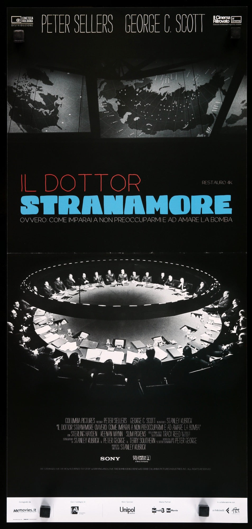 Dr. Strangelove or: How I Learned to Stop Worrying and Love the Bomb (1964) original movie poster for sale at Original Film Art - Vintage Movie Posters