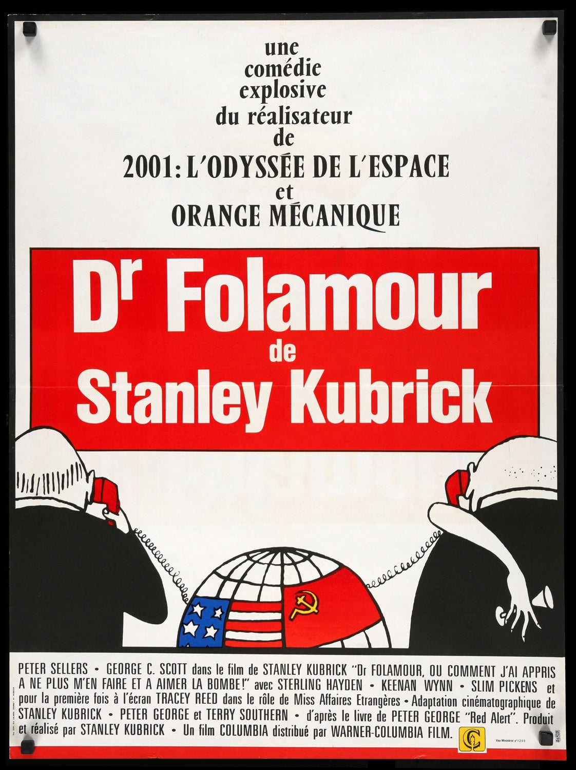 Dr. Strangelove or: How I Learned to Stop Worrying and Love the Bomb (1964) original movie poster for sale at Original Film Art - Vintage Movie Posters