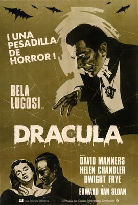 Dracula (1931) original movie poster for sale at Original Film Art - Vintage Movie Posters