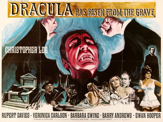 Dracula Has Risen From the Grave (1968) original movie poster for sale at Original Film Art