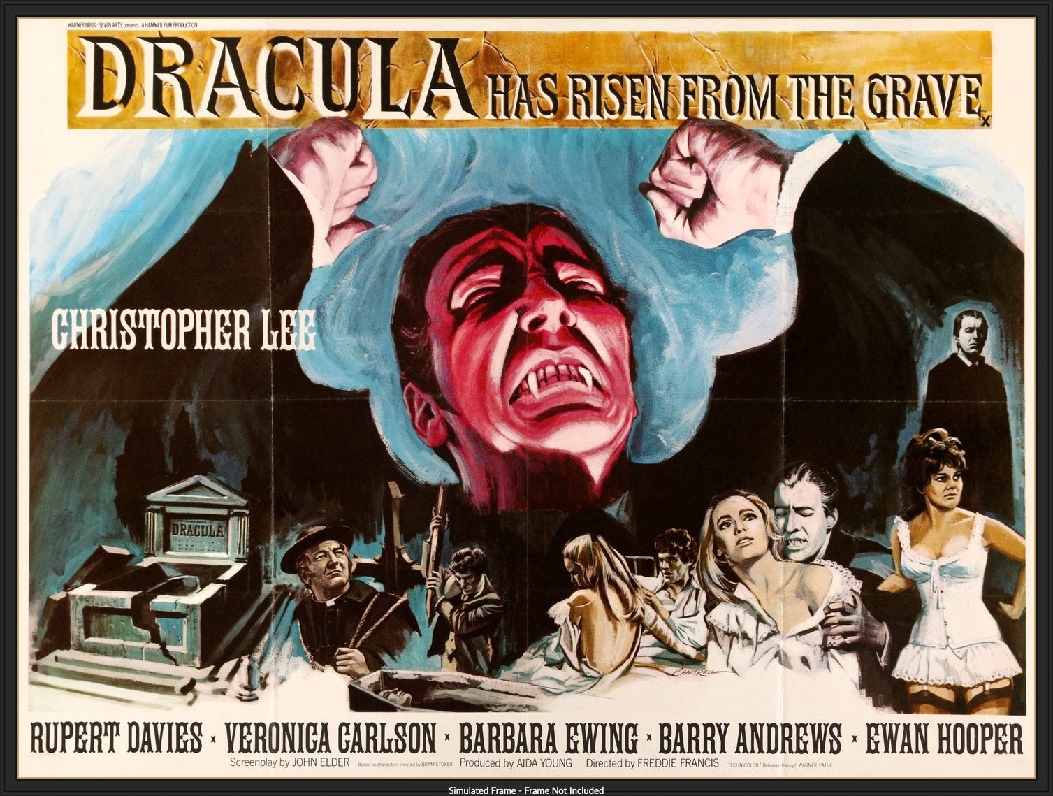 Dracula Has Risen From the Grave (1968) original movie poster for sale at Original Film Art - Vintage Movie Posters