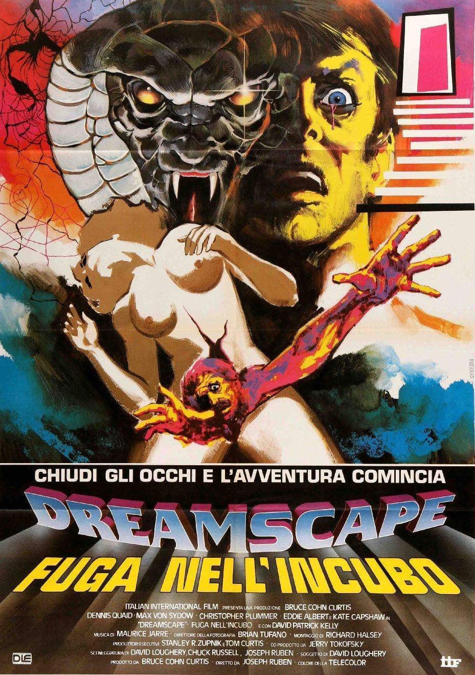 Dreamscape (1984) original movie poster for sale at Original Film Art - Vintage Movie Posters