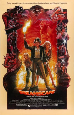 Dreamscape (1984) original movie poster for sale at Original Film Art - Vintage Movie Posters