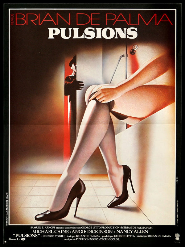 Dressed to Kill (1980) Original French Petite Movie Poster - Original Film  Art