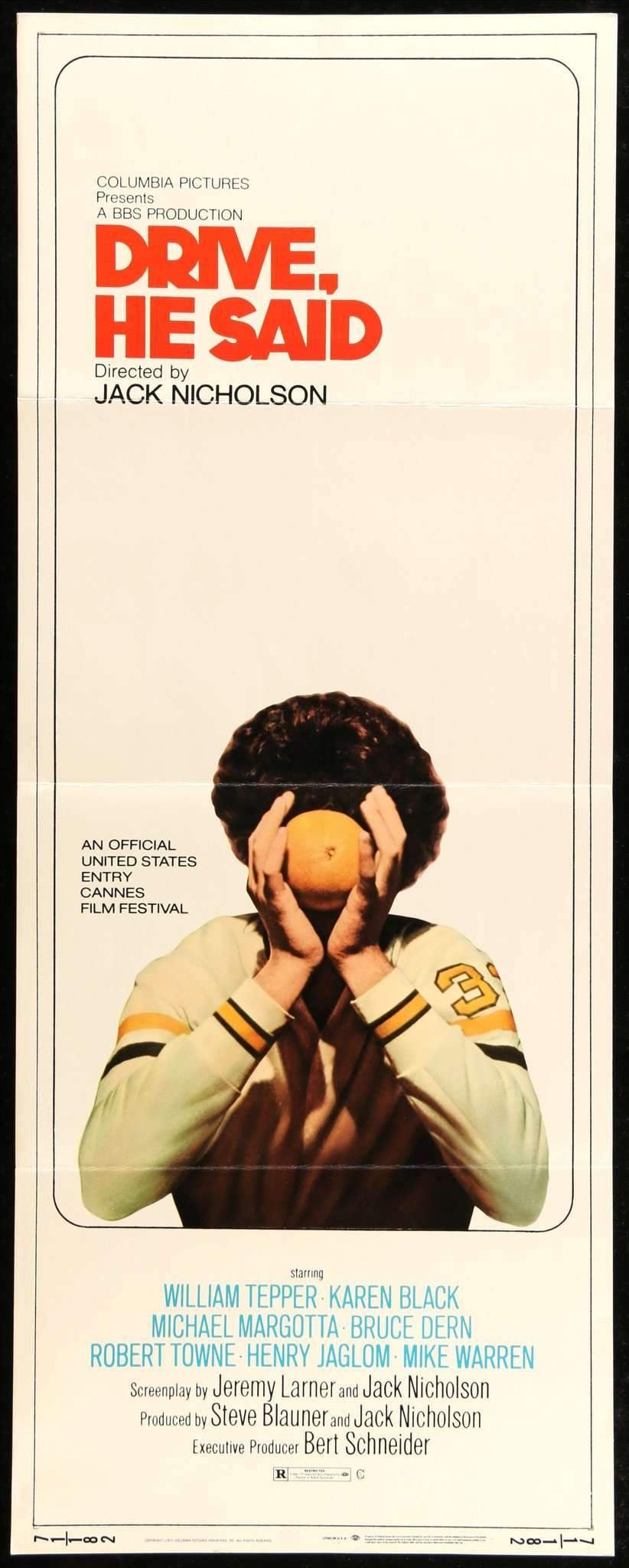 Drive, He Said (1971) original movie poster for sale at Original Film Art - Vintage Movie Posters