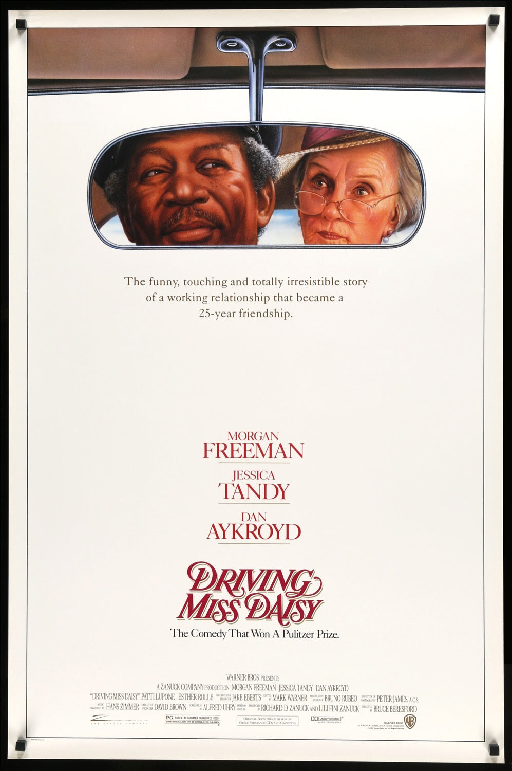 Driving Miss Daisy (1989) original movie poster for sale at Original Film Art - Vintage Movie Posters