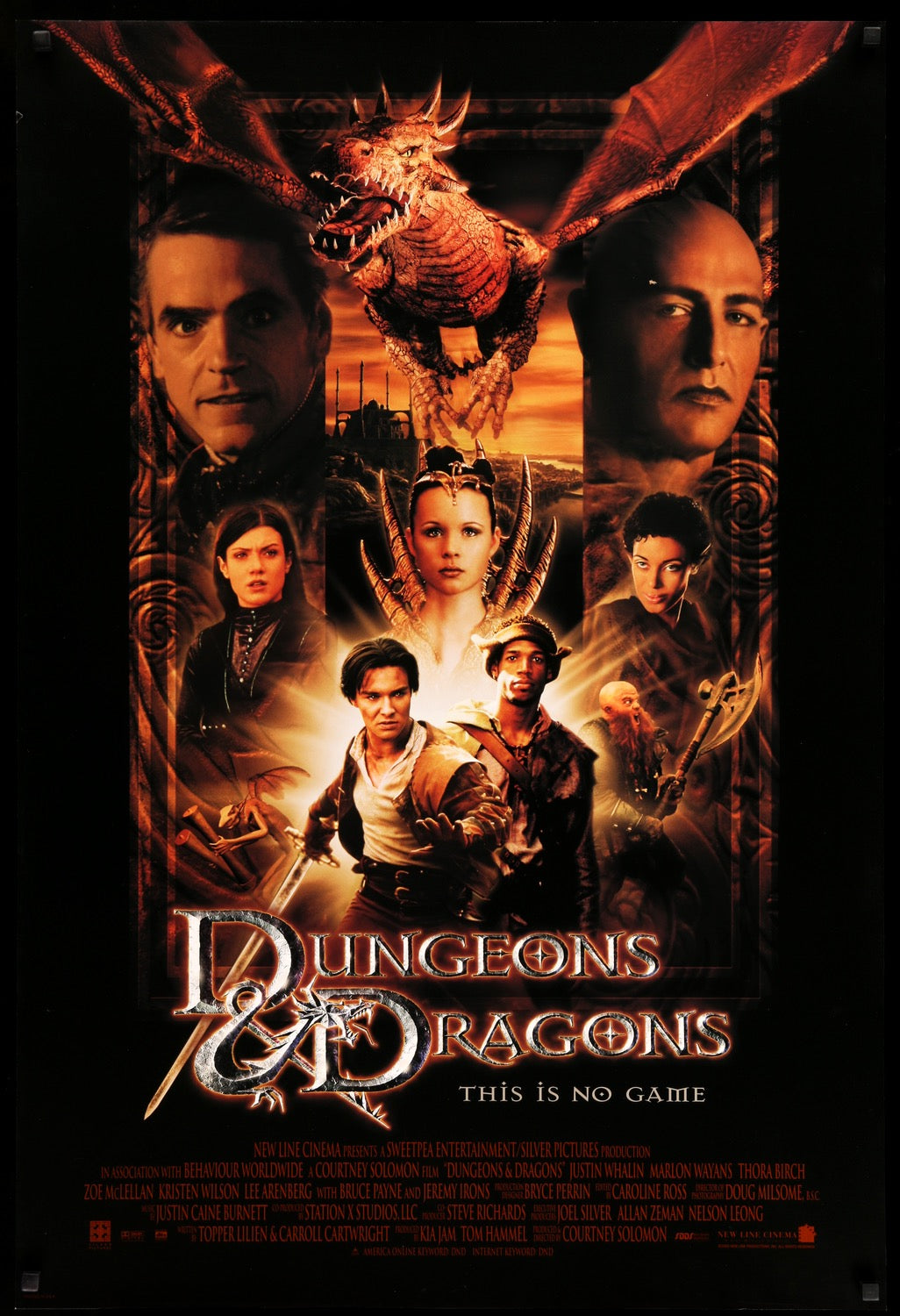Dungeons and Dragons (2000) original movie poster for sale at Original Film Art - Vintage Movie Posters